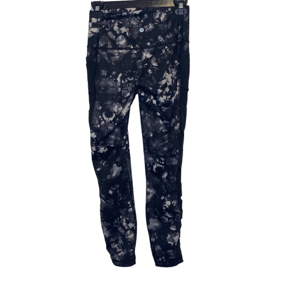 Lululemon Women's Size 6 Dusk Dye Print Rise & Flow Athletic Leggings - Picture 5 of 6